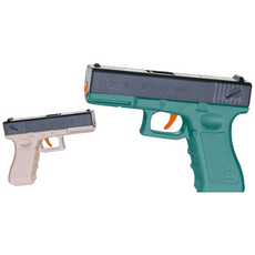 워터워즈 글록 젤리총 안전한 젤리탄 500발 증정 젤리건 워터밤 축제 행사 권총, 1P, 1개