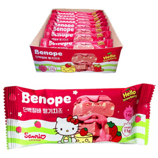 딸기키티 베노프 단백질바 딸기치즈, 10개, 50g