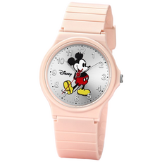 디즈니 미키마우스 캐릭터 미키포즈 경량 밴드 손목시계 D11234PK