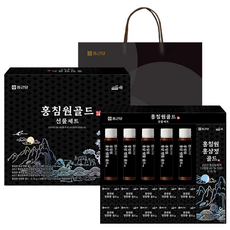 종근당 홍침원 침향환 골드 홍삼 앰플 스틱 선물세트, 1개, 312.5ml
