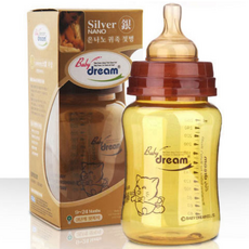 Baby dream 銀奈米奶瓶, 260ml, 1個