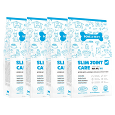 본아페티 슬림앤조인트케어 강아지 소프트 반습식 사료, 다이어트(체중감소), 1kg, 4개