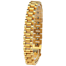 진주모아 99.9998% 로체인 게르마늄 건강팔찌 남성 여성, BGMN01 로체인골드(남성), 1개