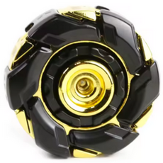 메카 변형 EDC 피젯 스피너-스트레스 완화 자이로 장난감 | ADHD 및 불안 완화 도구 | 성인 감압 손가락 스피너, 블랙 골드, 1개