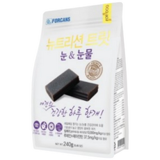 포켄스 강아지 뉴트리션 트릿 영양제, 240g, 눈물개선/눈건강, 2개