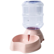 DING DONG PET 半自動寵物餵食器, 粉色的, 1個