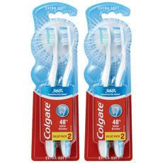 콜게이트 교정용 치석 어금니 센서티브 프로릴리프 칫솔, 없음, 2개