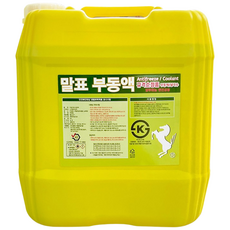 말표 프리미엄 사계절 부동액 녹색 18L / 차량용 냉각수 / MALPYO, 1개