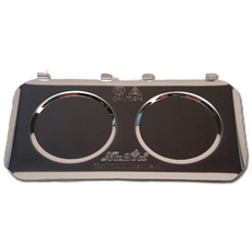 나비아 낚시 캠핑난로 SGH-100 트윈버너 가스통, 3.열차단판