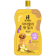 닥터할리 펫 밀크 - 바닐라 x 5개 강아지 반려동물용품 pet shop, 180ml