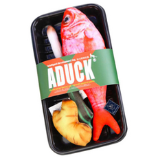 딩동펫 고양이 캣닢 생선인형 참돔 물고기 세트, 랜덤발송, 1세트