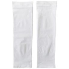 청수 자외선차단 쿨 팔토시 손등커버형 여름 아이스 슬리브 팔커버 운전 등산 낚시용 양손2세트 (1+1), 1세트, 화이트