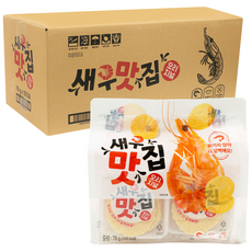 핫한 과자 새우맛집 3mm 새우과자 오리지널, 5개, 78g