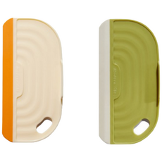 HB153 매직 미니 스퀴지 주방 욕실 물기제거기 2개, 크림+그린, 1세트