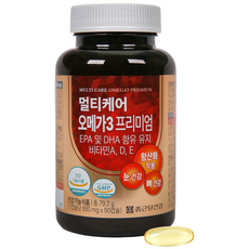 종근당건강 멀티케어 오메가3 프리미엄, 90정, 1개