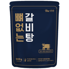 더 귀한 뼈없는 갈비탕 900g, 4개