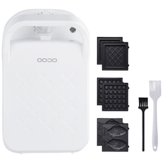 오쿠 크로플 와플 샌드위치메이커 붕어빵메이커 와플메이커, OCP-SM403W