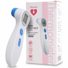 하트티어 가정용 전연령 비접촉식 적외선 체온계 DET-306, 1개