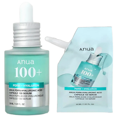 아누아 PDRN 히알루론산 캡슐 100 세럼 본품+리필, 2개, 30ml