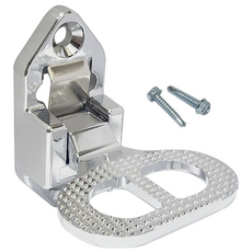 명가철물 화물차발판 크롬 철 스텐 탑차부속 접이식스텝판 윙바디 화물차 1톤 보조발판 사이드스텝