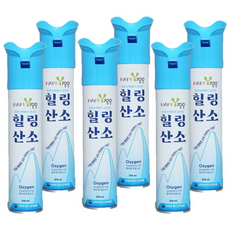 평창에어 힐링 산소캔 816ml, 6개