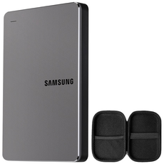 삼성전자 외장하드 Y3 HX-MK10Y39 + 파우치, 1TB, 스모키 그레이