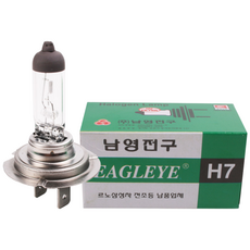 남영전구 일반형 H7 24V 전조등 자동차 할로겐, 1개