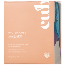 CUBE ME 蛋白質立方體 14p, 560g, 1個