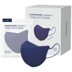 참존 톤업핏 마스크 대형, 25개입, 1개, 댄디업 네이비