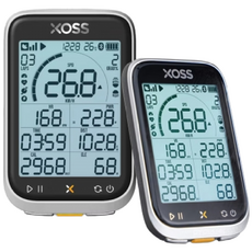 XOSS G+ 3세대 자전거 GPS 속도계 신형, 1개, 실버/블랙