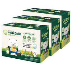 Papa Zoo's 蔬果汁, 梨子絲瓜綜合口味, 100ml, 30包