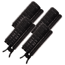 LOUIS BON 雙重豐盈髮根夾, 黑色, 4個