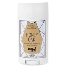 PRIMAL ELEMENTS 蜂蜜橡木體香膏, 75克, 1個