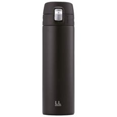 락앤락 보온보냉 원터치 모노라이트 텀블러500ml [샤인리빙], LHC3220 (블랙), 500ml