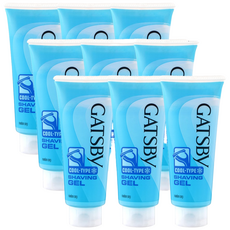 갸스비 쉐이빙 젤 쿨 타입 205g, 9개