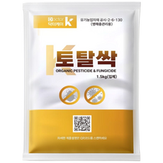 토탈싹 입제 친환경 토양 병해충관리제 ( 토양 살충제 살균제 농약 성분 X ), 1개, 1.5kg