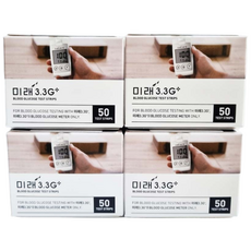 인포피아 오상헬스케어 미래3.3 플러스 혈당시험지50매4box, 4박스