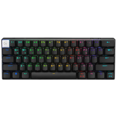 로지텍 PRO X 60 LIGHTSPEED 게이밍 키보드, 블랙 리니어, YR0090, 적축