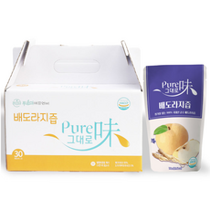 퓨어미 그대로 배도라지즙 100% NFC 착즙 원액, 100ml, 30개