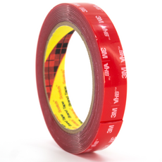 3M Scotch 3M 強力多用途泡棉透明雙面膠帶 18mm x 3m, 2個