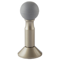 [철물공장] 방문 도어 일자스토퍼 충격방지 50mm YJ, DN+회색, 1개