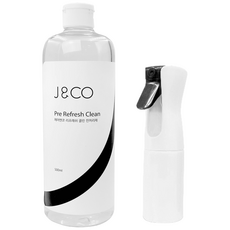 제이엔코 리프레쉬 클린 500ml 왁싱 시술전 유분제거 피부진정 전처리제, 1세트