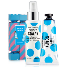 더프트앤도프트 핸디캔디에디션 소피소피 핸드크림 50ml + 바디미스트 100ml 선물세트, 1세트