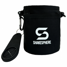 쉐이크스피어 마그네틱 파우치 헬스장 물통 가방, 화이트로고, 1개