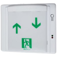 화경산업/계단통로유도등/좌상우하/비상구, 1개, 혼합색상