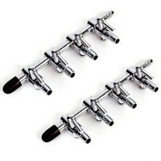 4구 스테인레스 분지 2개 (에어량조절기) - 에어분배기, 단품