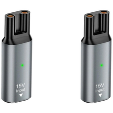 [1+1] C타입 필립스 전기면도기 호환 충전기 전기종 호환, 15V (2개)