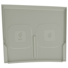 지파츠 지파츠 더뉴 K8 GL3 페이스리프트 무선충전패드 커버 논슬립 친환경 실리콘 소재, 아이보리, 무선충전 패드 커버(O-1)