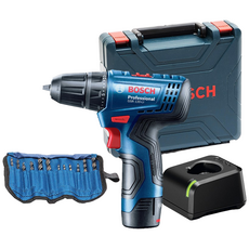 보쉬 10.8V 충전전동드릴 GSR 120-LI(1B) 액세사리 12PCS 포함, 1개
