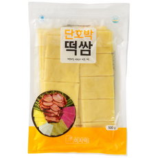[미지] 단호박떡쌈 국내산쌀가루, 1개, 500g